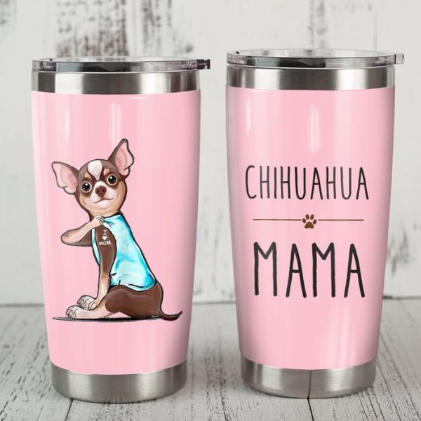 Chihuahua Dog Steel Tumbler MR2704 81O36 Cheap - Image 2