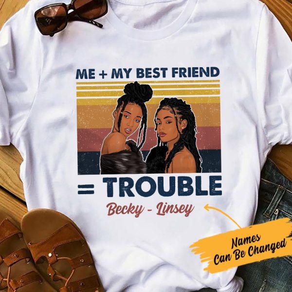 Personalized BWA Friends Double Trouble T Shirt JL306 95O57 Online now