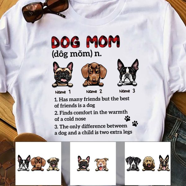 Personalized Dog Mom To T Shirt OB142 87O58 Discount