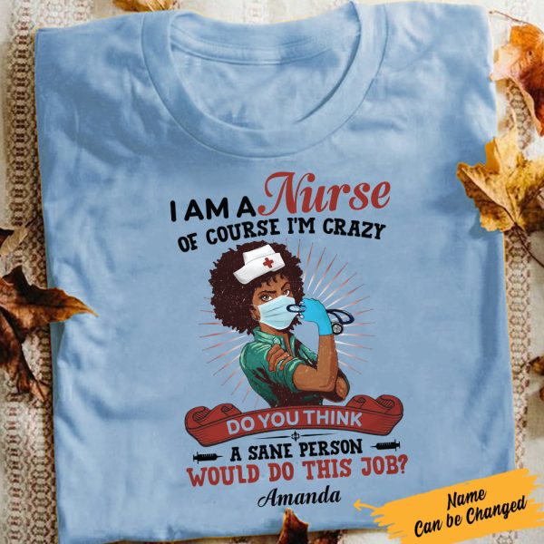 Personalized BWA Nurse Strong T Shirt JL232 27O57 For Cheap - Image 3