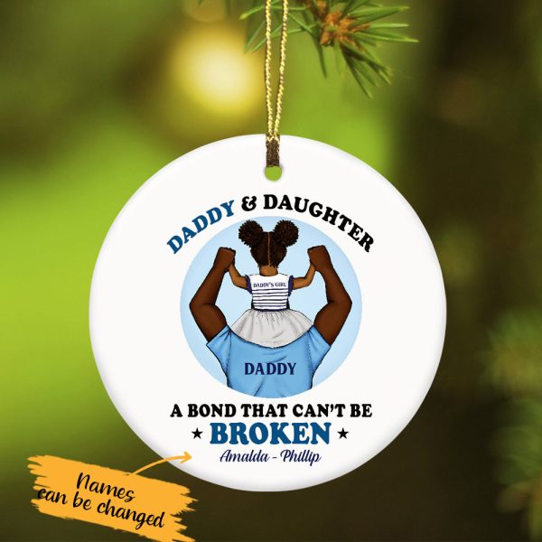 Personalized BWA Dad And Daughter  Ornament AG111 73O65 For Sale - Image 2