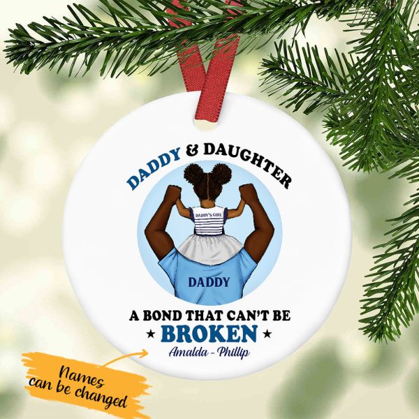 Personalized BWA Dad And Daughter  Ornament AG111 73O65 For Sale - Image 3