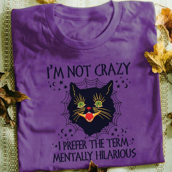 Black Cat Hiss Off Halloween T Shirt JL201 85O53 Fashion - Image 3