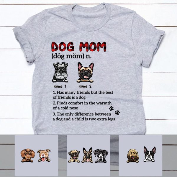 Personalized Dog Mom To T Shirt OB142 87O58 Discount - Image 3
