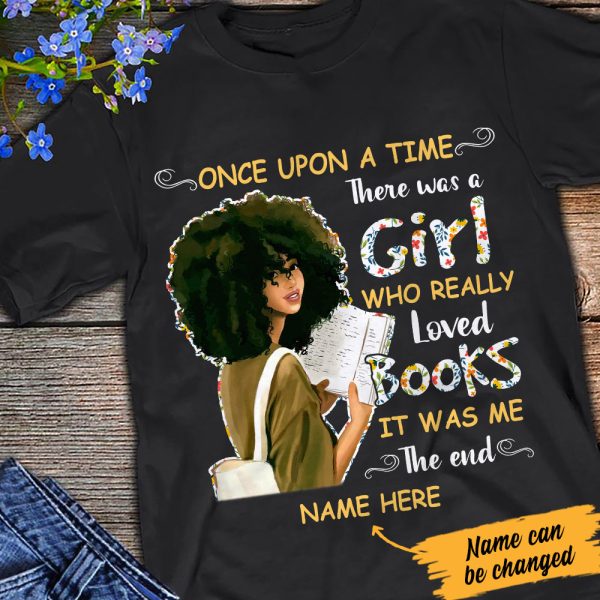 Personalized BWA Books Once Upon A Time T Shirt AG311 95O47 Sale - Image 2