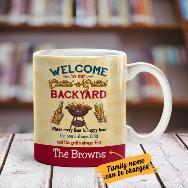 Personalized Backyard Gardening Mug JL63 95O53 Online Sale - Image 2