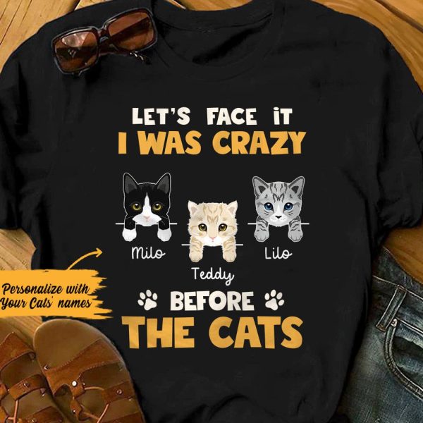 Personalized Cat Lovers T Shirt JN164 67O57 For Cheap