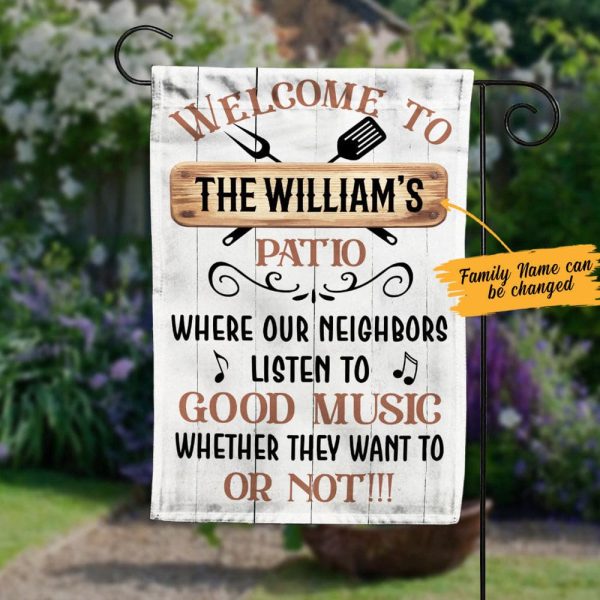 Personalized Patio Gardening Garden Flag JN252 85O58 For Discount - Image 2
