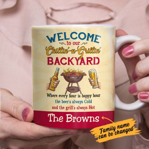 Personalized Backyard Gardening Mug JL63 95O53 Online Sale - Image 3