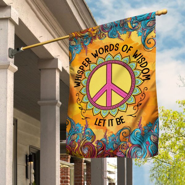 Hippie Wisdom Words Flag JL73 81O34 Sale