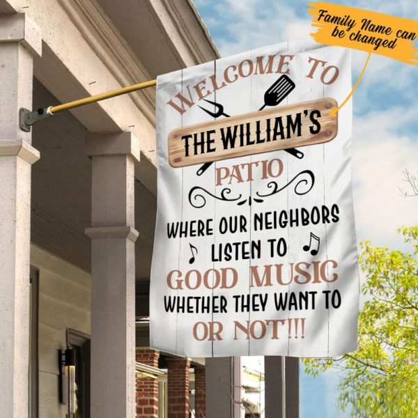 Personalized Patio Gardening Garden Flag JN252 85O58 For Discount