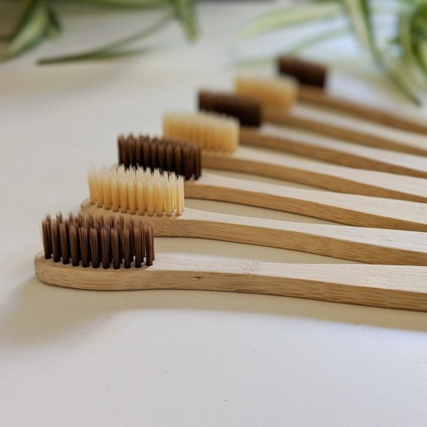 10 Pack of Bamboo Toothbrushes Sale - Image 5