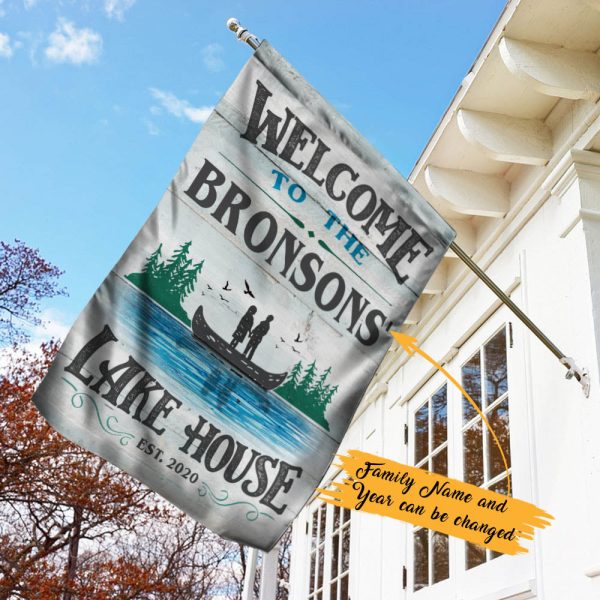 Personalized Lake Garden Flag JN301 85O60 Cheap - Image 3